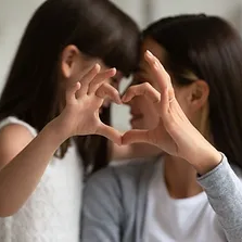 Mother and Daughter Love